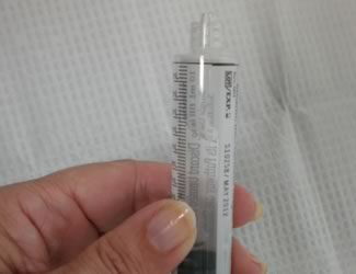 flushing iv access supply